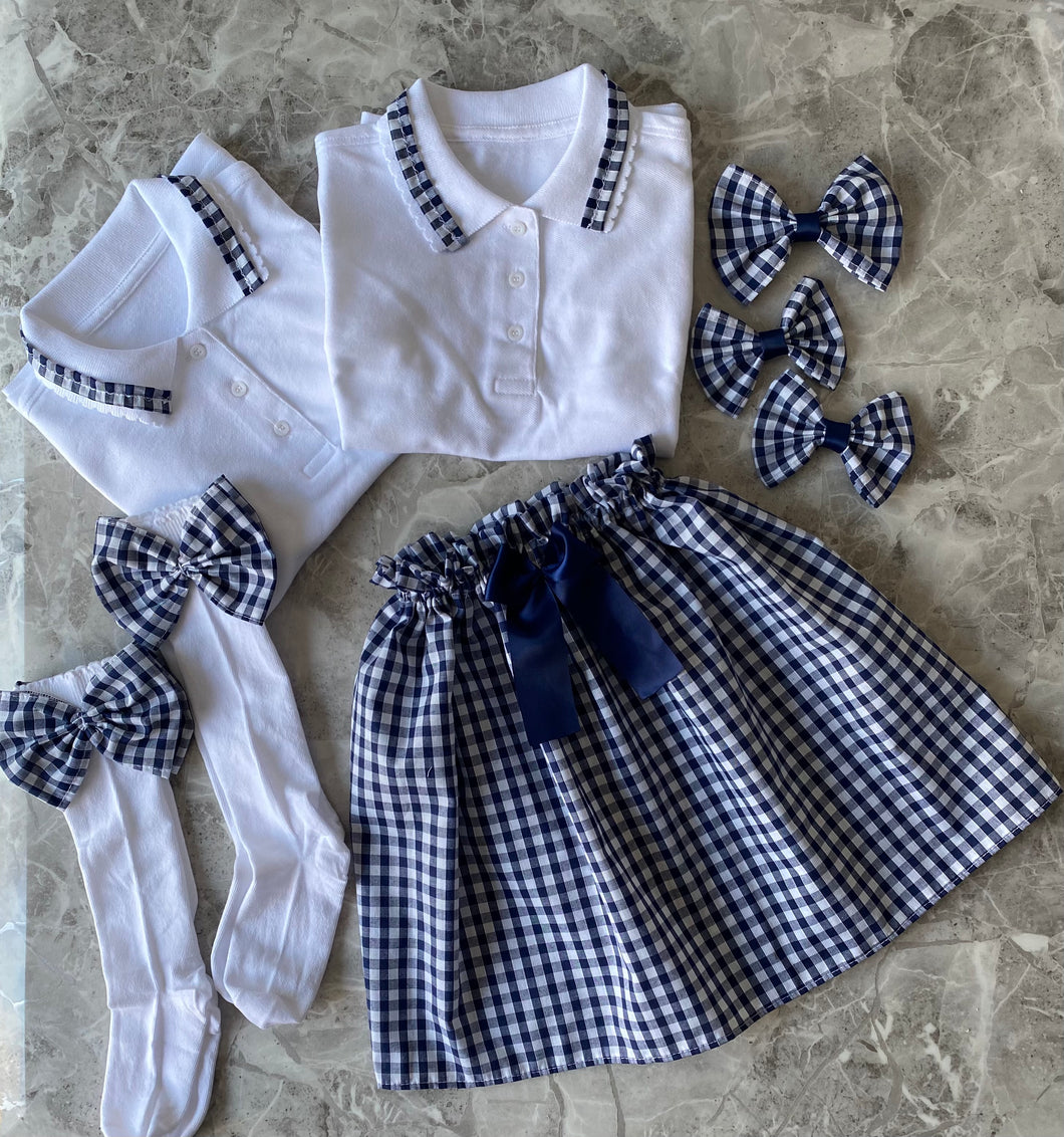 School sets navy blue