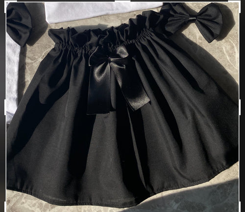 Black school skirt