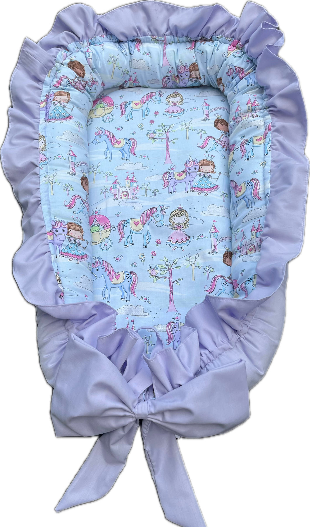 Unicorn and princess baby nest was £45 now only £35 only 1 available at this price