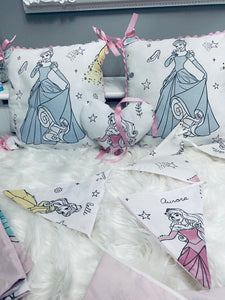 Now only £40 was £49 Princess cot bedding decor set