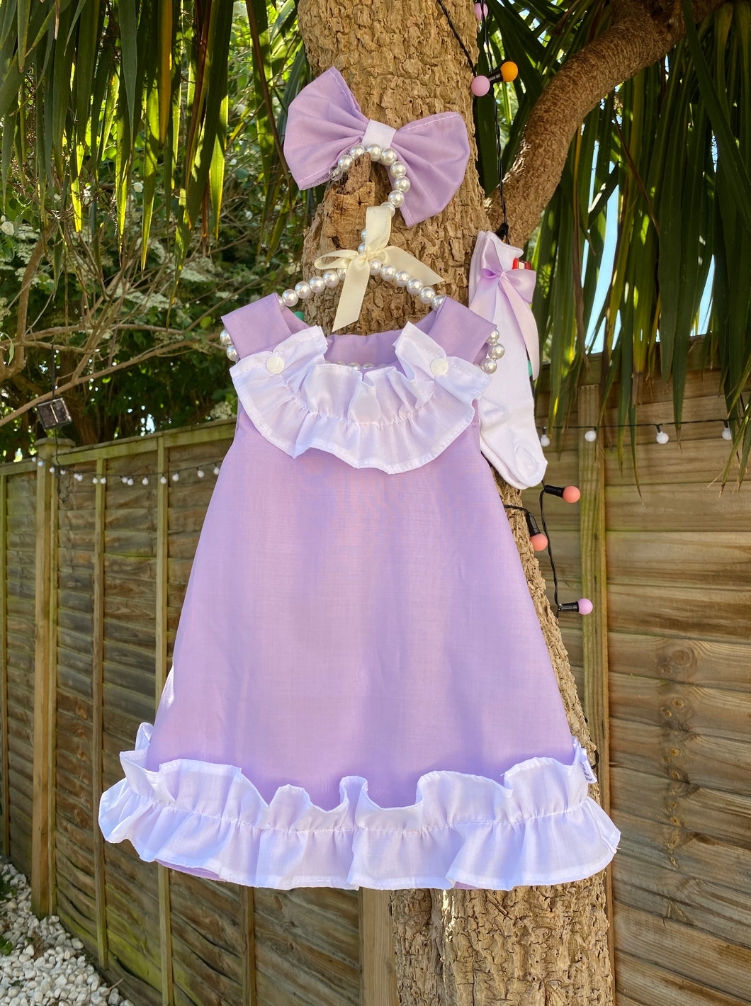 Lilac dress set