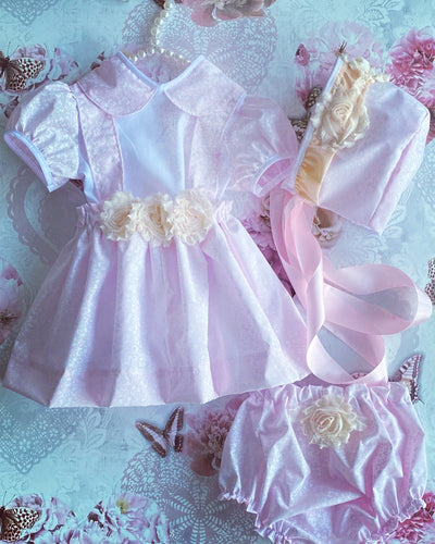 Beautiful pink and peach 4 piece set